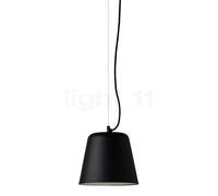 Santa & Cole Vaso Lampada a sospensione LED, nero - DALI