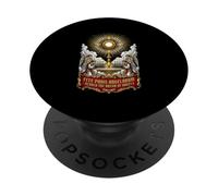 Santa Comunione Consacrazione Messa Latina Cattolica PopSockets PopGrip Adesivo