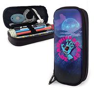 Santa Cr-Uz Urlando Han-D Astuccio in pelle, portapenne, astuccio con cerniera resistente, per ragazzi e ragazze, custodia per ufficio e università