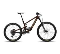 Santa cruz bronson 5 s carbon c mtb a sospensione completa sram gx eagle 12s mx 29 27 5 brown 2025