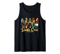 Santa Cruz California - Tavola da surf, motivo: palme Canotta