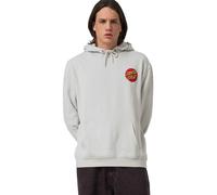 Santa Cruz Classic Dot Chest Hoodie Grigio M Uomo