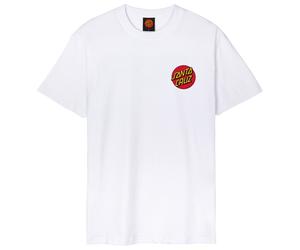 Santa Cruz - Classic Dot Chest - T-shirt XXL bianco