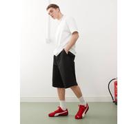 Santa Cruz - Dillon - Pantaloncini neri a fiori-Nero W36