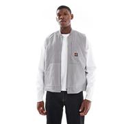 Santa Cruz - Gilet regular fit grigio chiaro con logo classico 101-109 cm