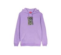 SANTA CRUZ Hood Roskopp Rigid Fac Felpa con Cappuccio da Uomo, Lavanda, XL