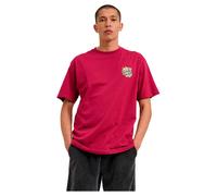 Santa Cruz Maglietta A Maniche Corte Flaming Dice Dot Chest