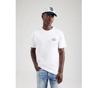 Santa Cruz - T-shirt bianca con stampa del logo a forma di UFO-Bianco 91-99 CM