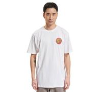 Santa Cruz - Classic Dot Chest - T-shirt L bianco