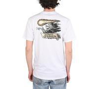 Santa Cruz O'Brien Reaper T-Shirt Maniche Corte - Bianco Cotone