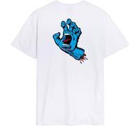Santa Cruz - Screaming Hand Chest T-Shirt - T-shirt S bianco