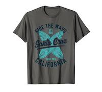 Santa Cruz Ride The Wave Surfer Girl Surfer Estate Maglietta