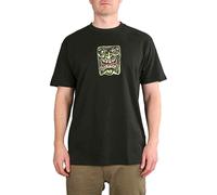 Santa Cruz Roskopp Viso Anteriore S/S T-Shirt - Nero