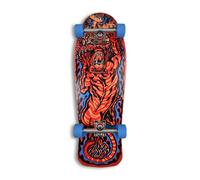 Santa Cruz Salba Tiger Cruiser 10,3 Skateboard Completo - Blu/Arancione