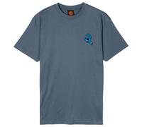 Santa Cruz - Screaming Hand Chest T-Shirt - T-shirt L blu