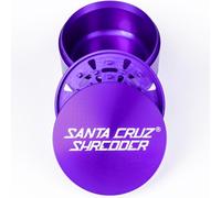 Santa Cruz Shredder Jumbo - Macinaspezie in metallo, 3 pezzi, colore: Viola