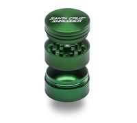 Santa Cruz Shredder Macinaspezie 3 pezzi medio 2 1/8" Superior Grip e alluminio (verde)