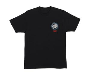 SANTA CRUZ Stranger Things Hellfire Pit - Maglietta da uomo, Nero, XXL