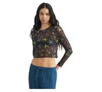 SANTA CRUZ STRIP DIGI MESH CROP W LS S