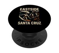 Santa Cruz Surf Eastside Santa Cruz Retro Uomo Surfs Up PopSockets PopGrip Adesivo