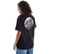 Santa Cruz - Women's Mono Stamped Dot T-Shirt - T-shirt 10 nero