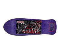 Santa Cruz - Tavola da skateboard Obrien Purgatory Re-Issue Purple Old School 25 cm
