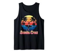 Santa Cruz Vintage Beach Sunset California Summer Santa Cruz Canotta