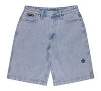 Santa Cruz - Flutter Flash - Pantaloncini di jeans ampi lavaggio stone wash chiaro-Viola 40
