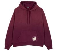 Santa Cruz - Women's Imprint Moon Dot Hood - Felpa con cappuccio 8 lilla/rosso