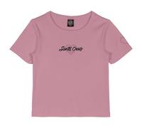 Santa Cruz - Women's Love Script Front T-Shirt - T-shirt 10 fuchsia