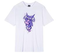 Santa Cruz - Women's Night Critter Front T-Shirt - T-shirt 16 bianco