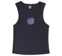 Santa Cruz - Women's Retreat Dot Tank - Top 10 blu