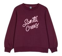 Santa Cruz - Women's Ribbon Script Front Crew - Maglione 16 lilla