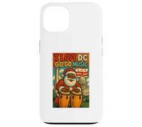 Santa DC Go-Go Music- Abbigliamento urbano per le vacanze Custodia per iPhone 13