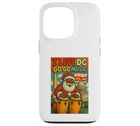 Santa DC Go-Go Music- Abbigliamento urbano per le vacanze Custodia per iPhone 13 Pro