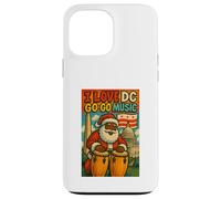 Santa DC Go-Go Music- Abbigliamento urbano per le vacanze Custodia per iPhone 13 Pro Max