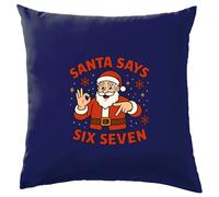 Santa Dice Sei Sette 6-7 - Cuscino - Sei Sette Meme Brainrot Divertente 6 7