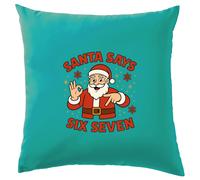 Santa Dice Sei Sette 6-7 - Cuscino - Sei Sette Meme Brainrot Divertente 6 7