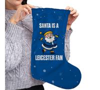 Santa È Un Tifoso Del Leicester - Calza Di Natale - Calcio