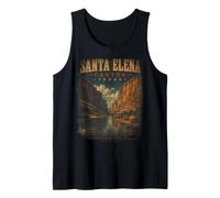 Santa Elena Canyon Texas Big Bend Vintage Deserto Canotta