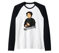 Santa Elizabeth Ann Seton, cattolica convertita, patrona, vedove Maglia con Maniche Raglan