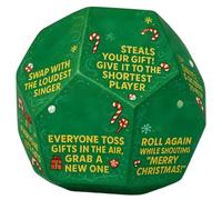 Santa Exchange Game, Christmas Dice, Fun Holiday Activity, Party Decoration Supply, Easy to Play Festive Group Game for Exchanges with Family and Friends, 2.99 x 2.99 pollici