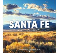 Santa Fe 2026 Calendar: Art, adobe, and desert skies bring color to every month
