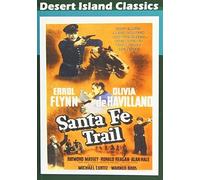 Santa Fe Trail, The (DVD) Errol Flynn Olivia de Havilland Ronald Reagan