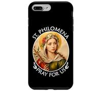 Santa Filomena prega per noi | Regalo per donne cattoliche cristiane Custodia per iPhone 7 Plus/8 Plus