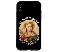 Santa Filomena prega per noi | Regalo per donne cattoliche cristiane Custodia per iPhone XS Max
