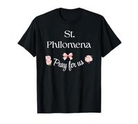 Santa Filomena Pregare Cattolico Patrono Santo Bambino Santa Ragazza Maglietta