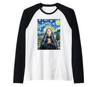 Santa Gemma Galgani Maglia con Maniche Raglan