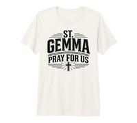 Santa Gemma Galgani Preghiera devozione cattolica Maglietta Premium