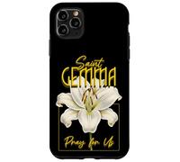 Santa Gemma Galgani Saints Catholic Lily Purity Custodia per iPhone 11 Pro Max